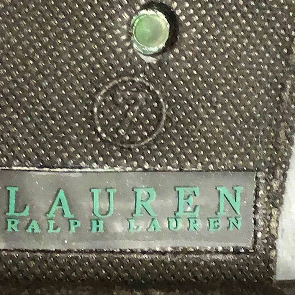 RALPH LAUREN Rossalyn II Black Watch Plaid Knee High Wellies Size 8 - Picture 15 of 17